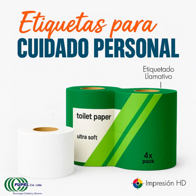 Empaques para cuidado personal