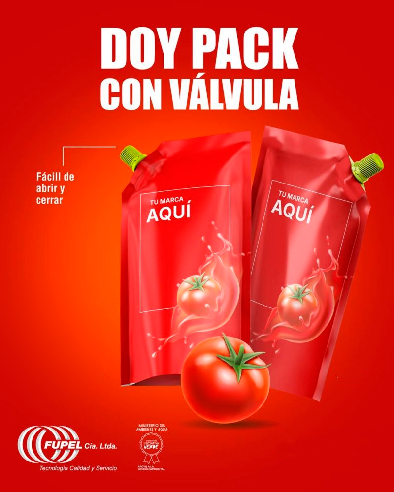 Empaques para salsas y culinarios