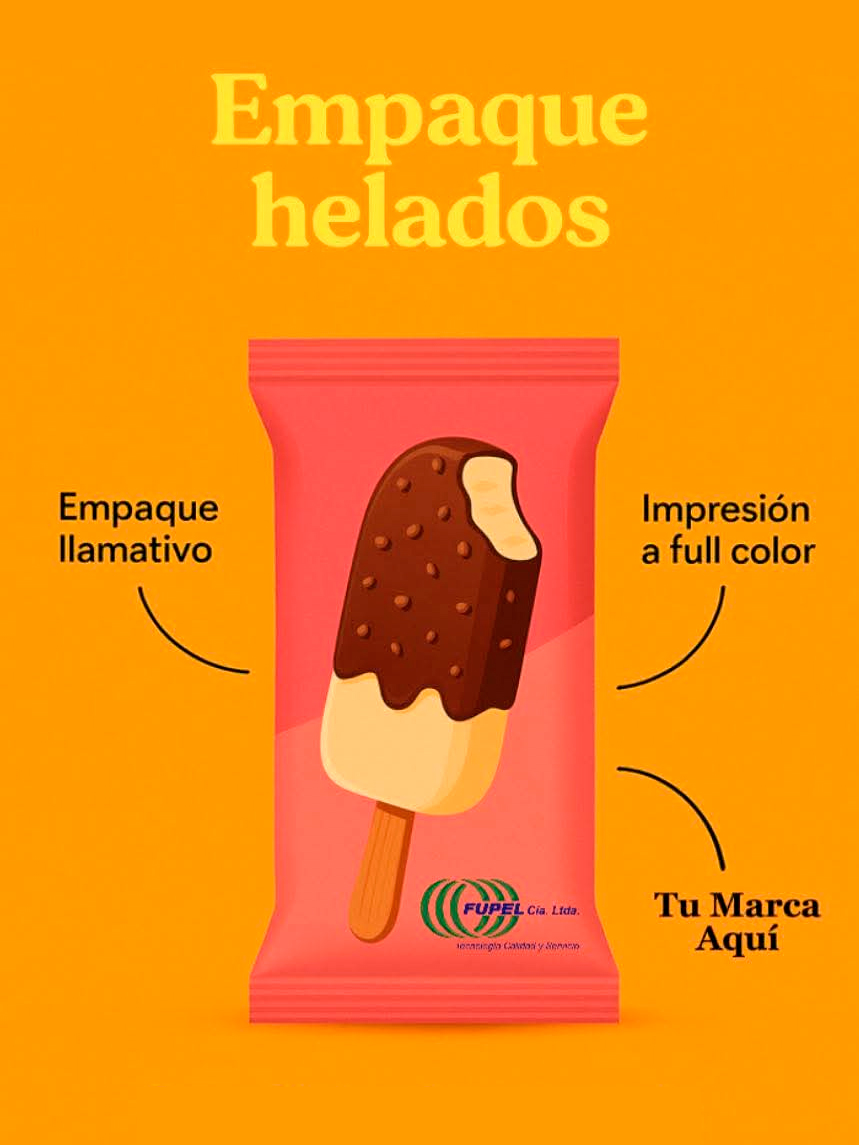 Empaques para helados y congelados